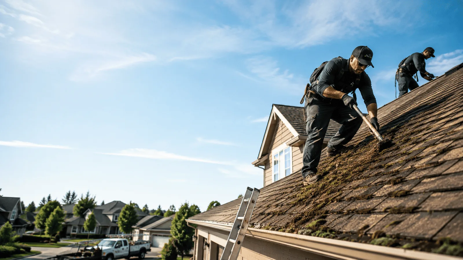 Roof Moss Removal in Argyle, TX near me